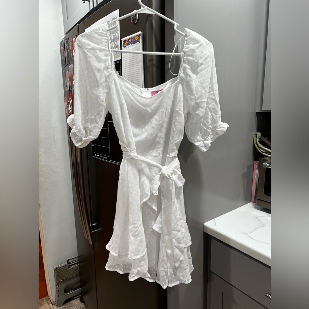 NWT Francesca’s White Dress